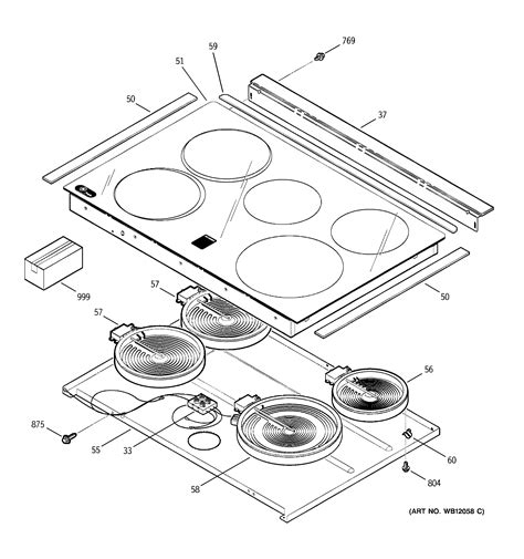 general electric stove parts